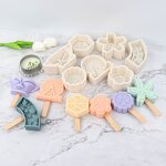 City Ice Cream Mold Factory - OEM Creative Scenery Chocolate Ice Cube Mold