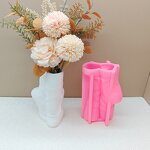Ballet Shoes Vase Mold Factory - OEM Hollow Unique Art Design Plaster Mold