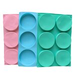 Round Silicone Mold Manufacturer - Custom 6-Cavity Soap Making Mold Bulk