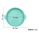 Round Baking Pan Factory - OEM Classic Round Silicone Cake Pizza Pan