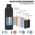 Mini Thermal Bottle Manufacturer - OEM Stainless Steel Outdoor Portable Sports