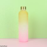 Sports Space Cup Manufacturer - OEM Gradient Color Frosted Large Capacity