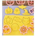 Halloween Cookie Cutter Factory - OEM 8pcs Small Cartoon Fondant Biscuit Mold