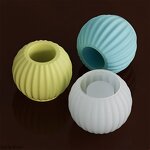 Flower Pot Silicone Mold Factory - Custom Planter Candle Holder Cement Molds