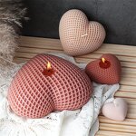 Heart Candle Mold Manufacturer - Custom 3D Woven Valentine Chocolate Mold