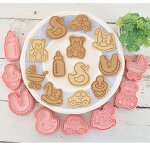 Baby Cookie Cutter Factory - OEM Plastic Mold Fondant Biscuit Baking Tools