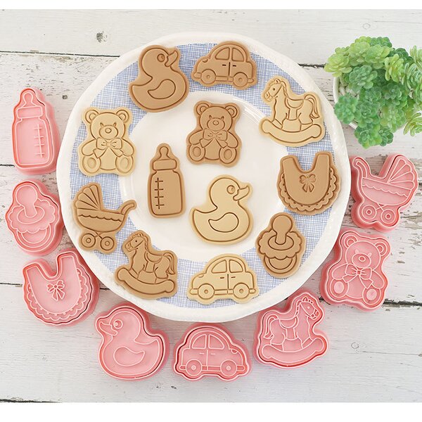 Baby Cookie Cutter Factory - OEM Plastic Mold Fondant Biscuit Baking Tools
