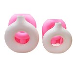 Circle Vase Mold Manufacturer - OEM Nordic Style Concrete Flower Bottle Mold