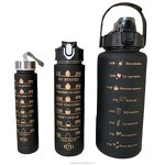 Plastic Water Bottle Factory - OEM Gradient Sports Three-piece Set Portable