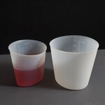 Resin Measuring Cup Factory - OEM 250ml-500ml Oval Double Scale Liquid Cup