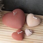 Heart Candle Mold Manufacturer - Custom 3D Woven Valentine Chocolate Mold