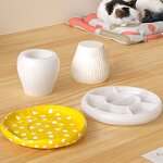 Tray Organizer Mold Factory - OEM Mushroom Vase Storage Jar Silicone Mold