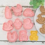 Baby Cookie Cutter Factory - OEM Plastic Mold Fondant Biscuit Baking Tools