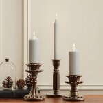 Candlestick Mold Factory - OEM European Style Base Silicone Mold for Decor