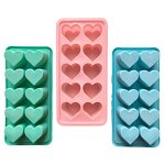 Heart Silicone Mold Factory - OEM 10-Cavity Ice Cube Tray for Soap Candle