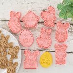 Easter Egg Cutter Manufacturer - OEM 3D Cartoon Bunny Press Biscuit Mold