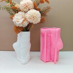 Ballet Shoes Vase Mold Factory - OEM Hollow Unique Art Design Plaster Mold