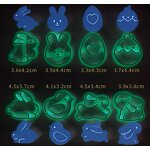 Easter Cookie Cutter Manufacturer - OEM Plastic Mold Baking DIY Kitchen Set