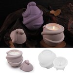 Snake Egg Mold Factory - OEM 3D Animal Storage Box with Lid Easter Jar