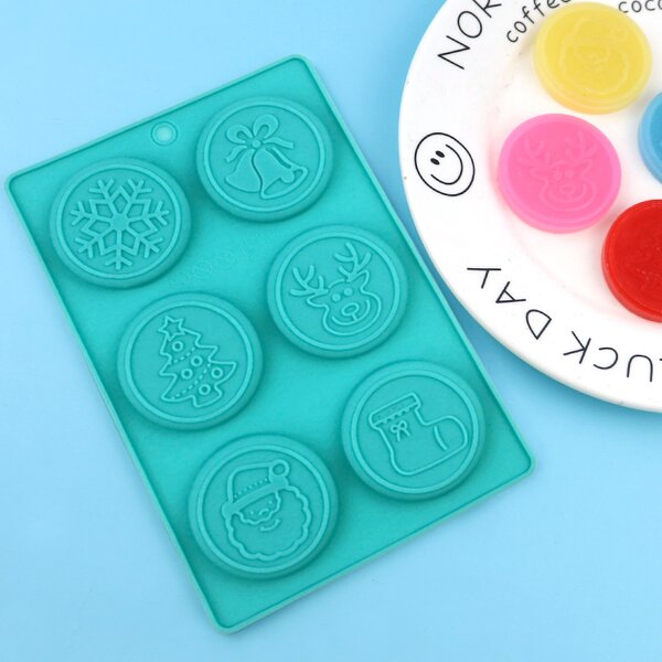 Snowflake Chocolate Mold Factory - OEM Christmas Candy Baking Silicone Mold