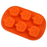 Pumpkin Chocolate Mold Manufacturer - Custom 6 Cavity Halloween Candy Mold