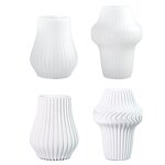 Striped Vase Mold Factory - OEM Epoxy Resin Casting Mold for Modern Decor