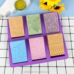 Silicone Mold Factory - OEM 6-Cavity Multi-Design Food Grade Baking Mold