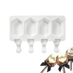 4-in-1 Popsicle Mold Factory - OEM Love Cat Paw Dinosaur Bear Ice Cream Mold