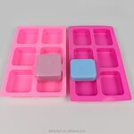 Square Silicone Mold Manufacturer - Custom 6-Cavity Mold for Chocolate Cake