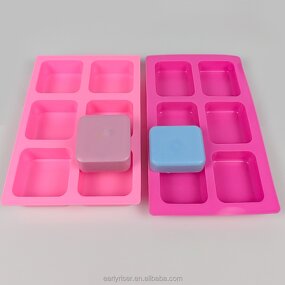 Square Silicone Mold Manufacturer - Custom 6-Cavity Mold for Chocolate Cake