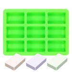 Rectangle Soap Mold Factory - OEM 9-Cavity Homemade Craft Silicone Molds