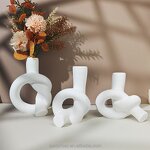 Twist Vase Mold Factory - OEM Geometric Planter Modern Decor Silicone Molds