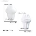 Striped Vase Mold Factory - OEM Epoxy Resin Casting Mold for Modern Decor