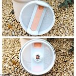 Car Cup with Handle Factory - OEM 40oz Large Capacity Double-Layer Straw