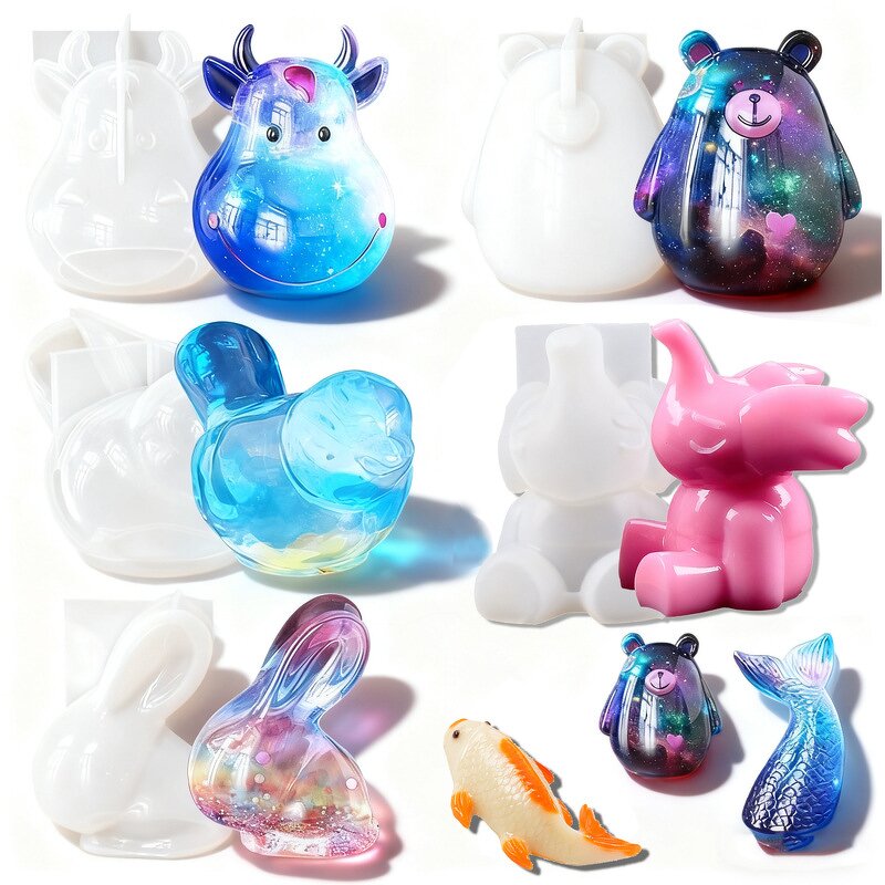 Animal Resin Molds Manufacturer - OEM 3D Epoxy Silicone Molds Bulk Supply