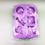 Silicone Mold Factory - OEM 6-Cavity Mold for Soap Chocolate Cake Making