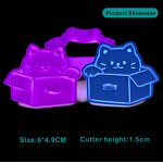 Cat Cookie Cutter Manufacturer - Custom PLA Cartoon 3D Animal Baking Treat Mold