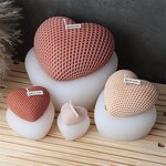 Heart Candle Mold Manufacturer - Custom 3D Woven Valentine Chocolate Mold