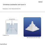 Christmas Candle Mold Factory - Custom Hollow Castle Night Light Silicone Mold