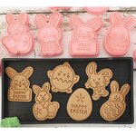 Easter Egg Cutter Manufacturer - OEM 3D Cartoon Bunny Press Biscuit Mold