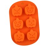 Pumpkin Chocolate Mold Manufacturer - Custom 6 Cavity Halloween Candy Mold