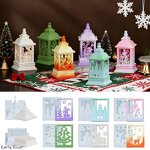 Christmas Candle Mold Factory - Custom Hollow Castle Night Light Silicone Mold