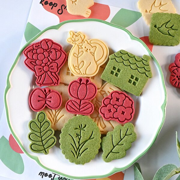 Spring Cookie Mold Factory - OEM Creative Cartoon PLA Material Biscuit Mold