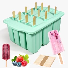 Popsicle Mold Manufacturer - Custom 12-Cavity BPA-Free Ice Cream Maker Mold