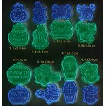 Halloween Cookie Cutter Manufacturer - OEM 3D Fondant Biscuit Baking DIY Set