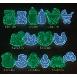 Baby Cookie Cutter Factory - OEM Plastic Mold Fondant Biscuit Baking Tools