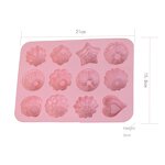 Flower Ice Cube Mold Manufacturer - Custom 12-Cavity Cake Chocolate Candy Mold