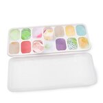 Ice Tray Mold Factory - OEM 14 Holes with Cover Dustproof Cube Ice Mold