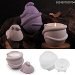 Snake Egg Mold Factory - OEM 3D Animal Storage Box with Lid Easter Jar