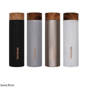 Insulation Mug Manufacturer - OEM Wood Grain 304 Stainless Steel Office Gift